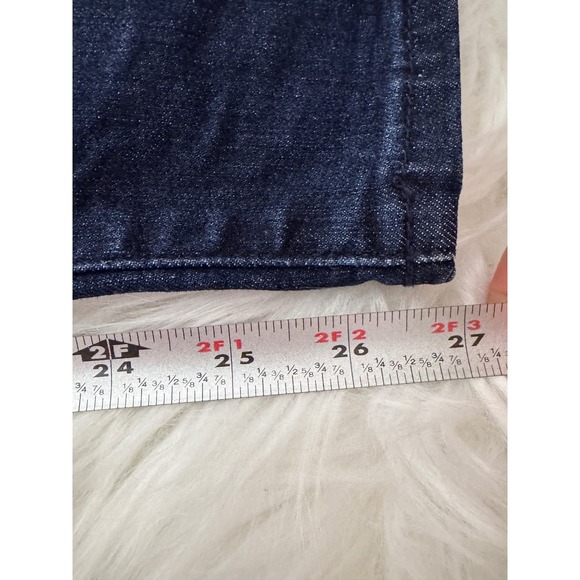 Jessica Simpson Dark Wash Skinny Jeans High Rise Blue Denim Size 16 - Picture 7 of 9